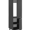 Laundreezy LDKS60A Freisteller seitlich offen Anthrazit_73-203-C0