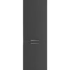 Laundreezy LDKS60A mit Sockel Freisteller frontal Anthrazit_73-203-C0